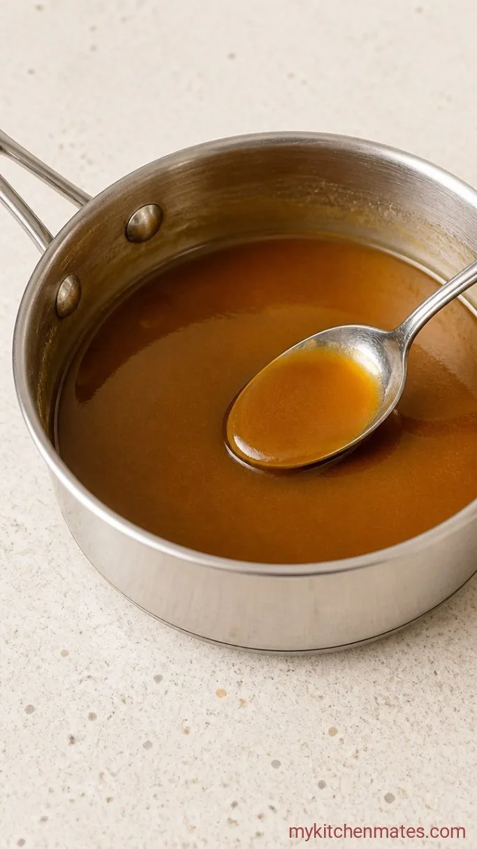 Step 2: Simmer the Honey Butter Mixture