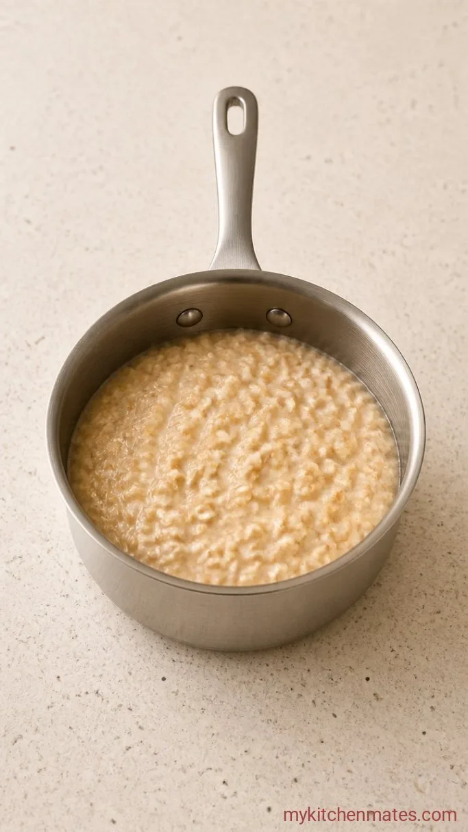 Step 2: Simmer the Oatmeal