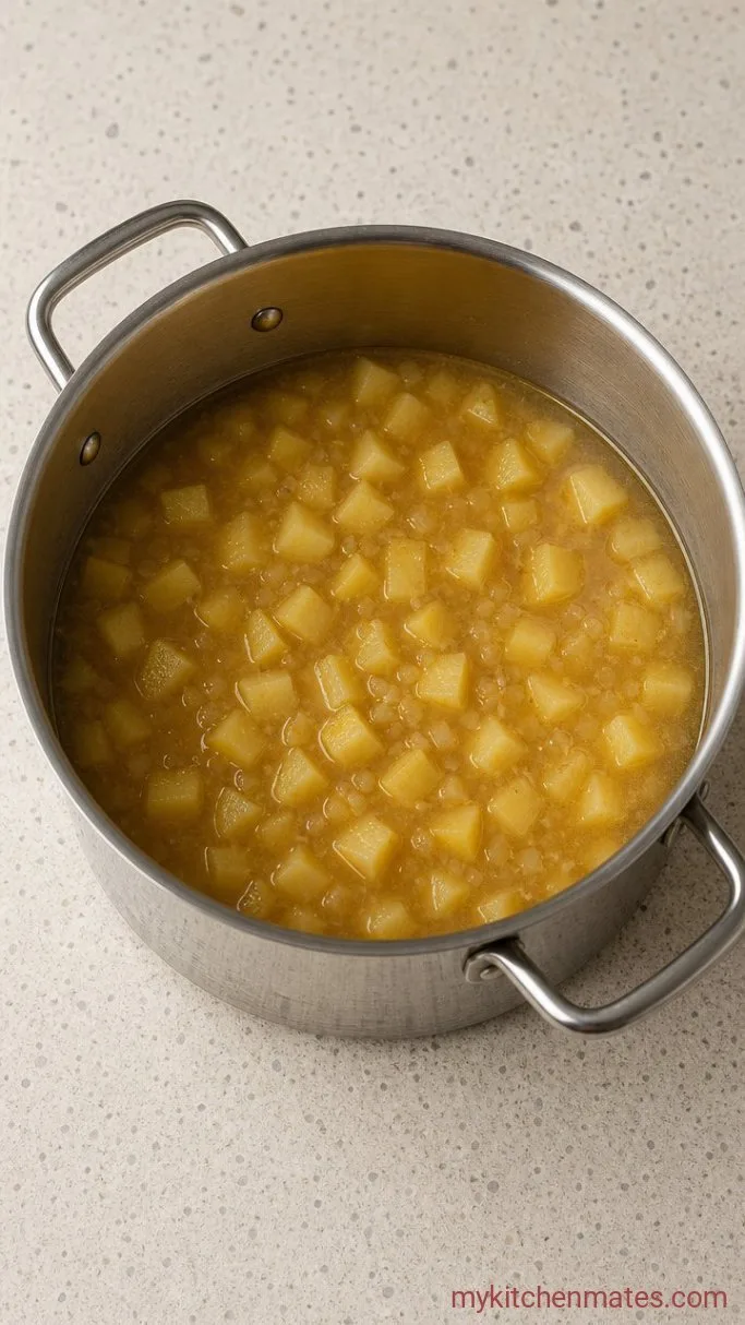Step 2: Simmer the Potatoes