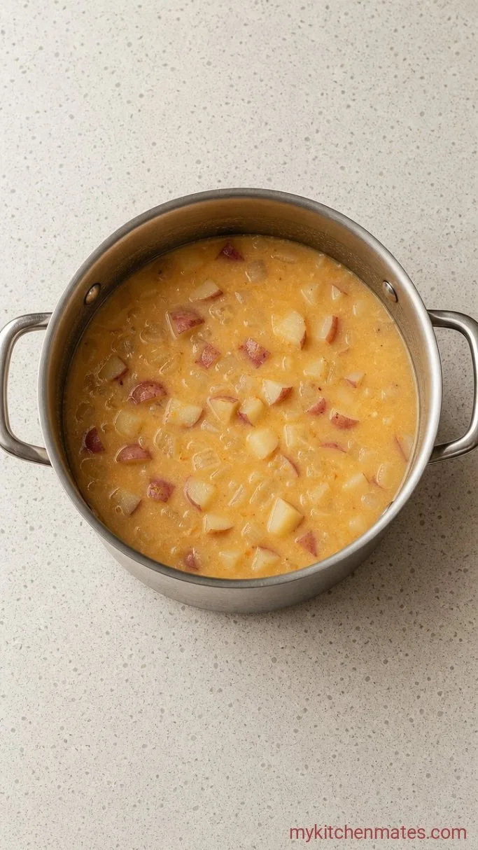 Step 2: Simmer the Potatoes