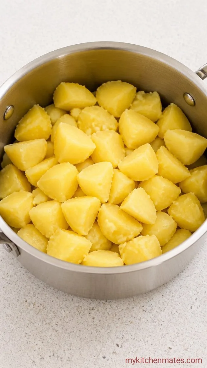 Step 2: Simmer the Potatoes