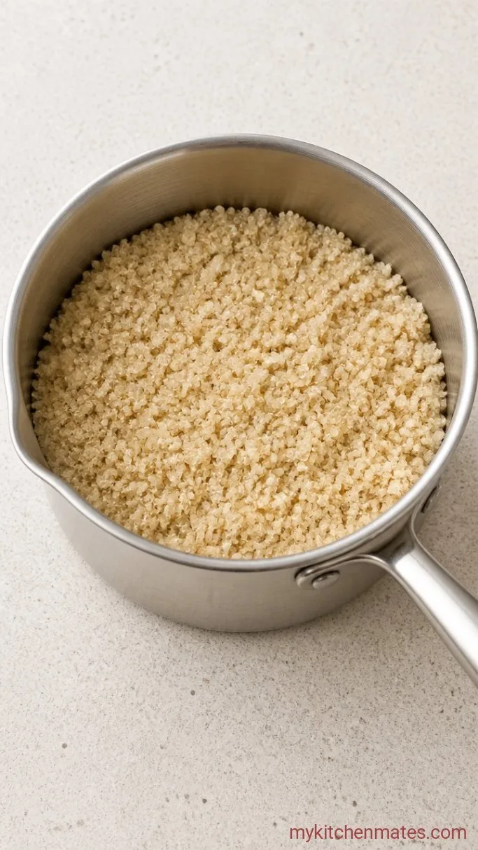 Step 2: Simmer the Quinoa