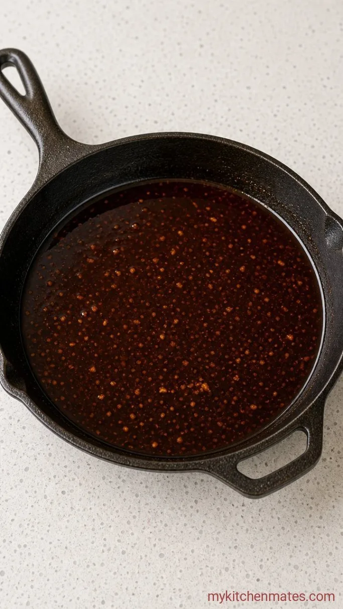 30-Minute Teriyaki Chicken Rice Bowl Step 2: Simmer the Sauce