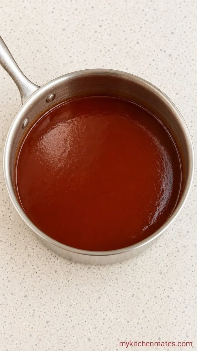 15-Minute Classic Sweet And Sour Sauce Step 2: Simmer the Sauce