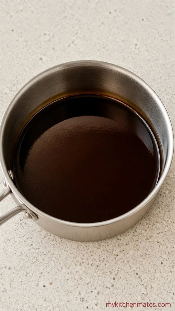3-Ingredient Teriyaki Sauce (Ready in 5 Minutes) Step 2: Simmer the Sauce