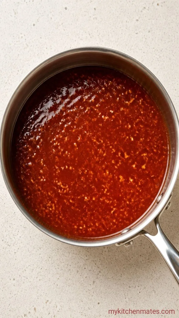 Step 2: Simmer the Sweet and Sour Sauce