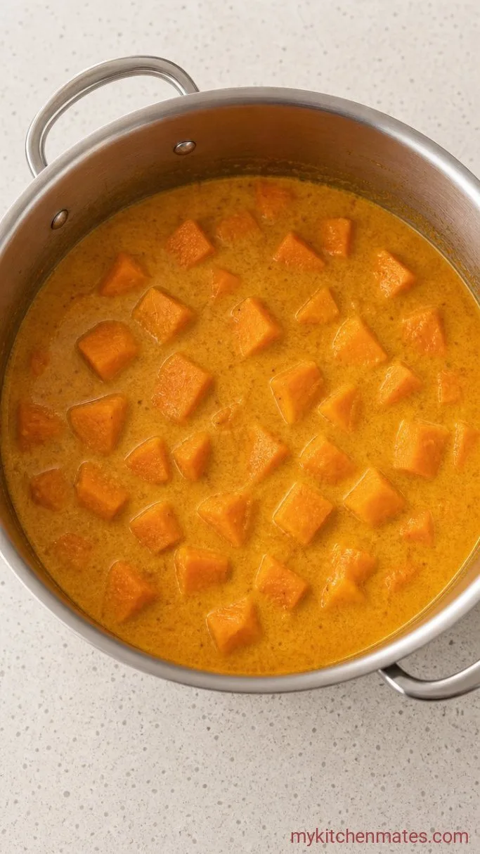 Step 2: Simmer the Sweet Potatoes
