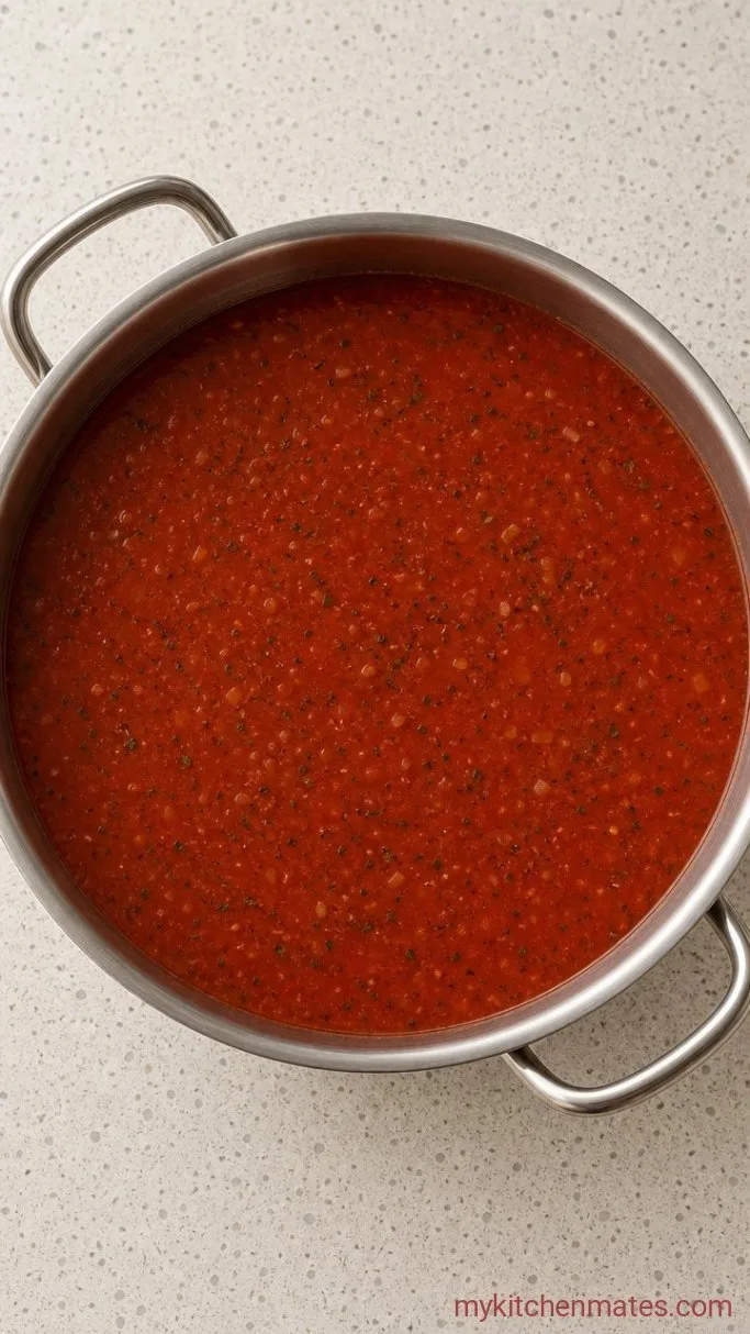 Step 2: Simmer the Tomato Base