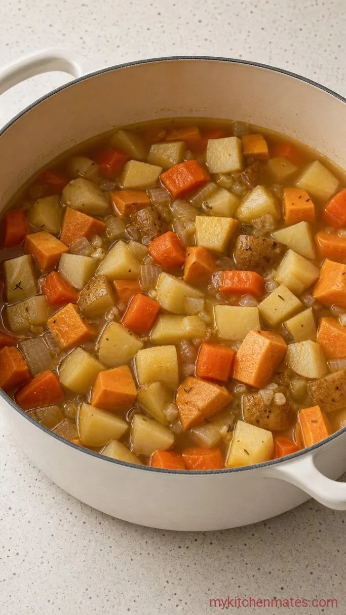 Step 2: Simmer the Vegetables