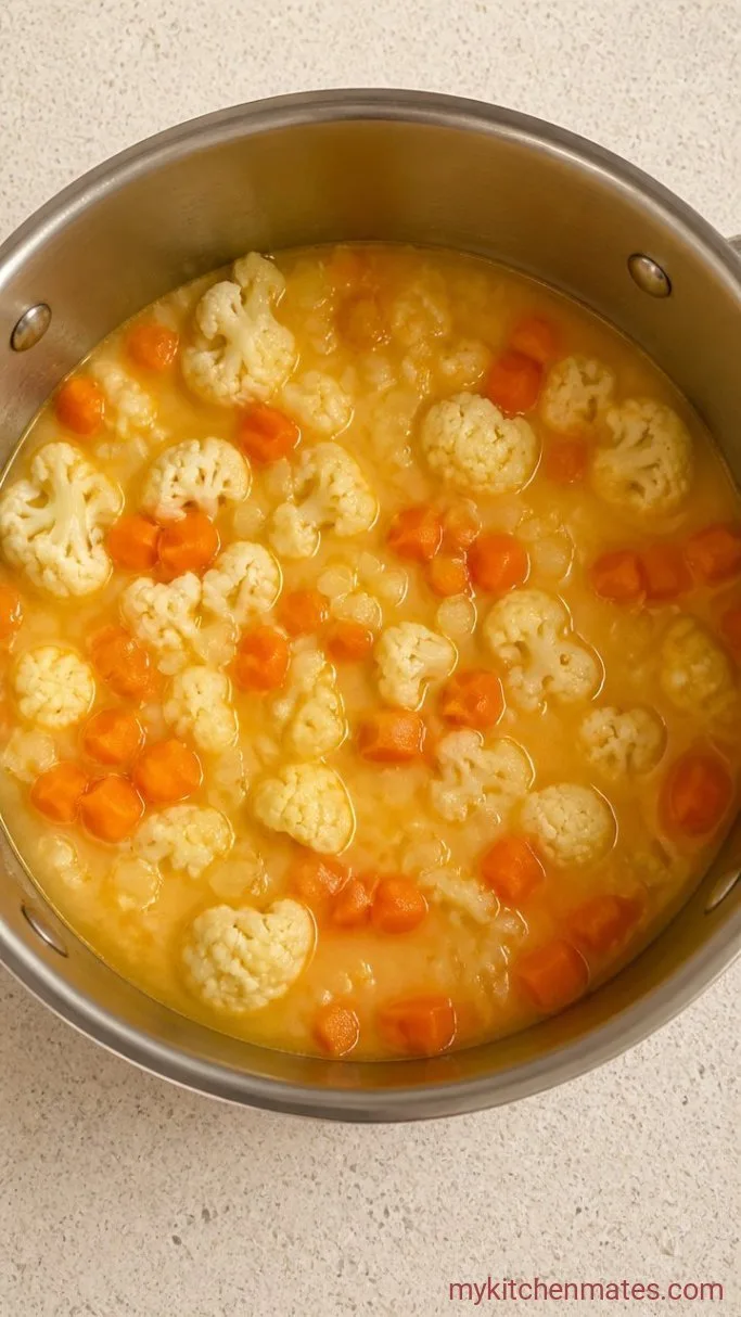 Step 2: Simmer the Vegetables