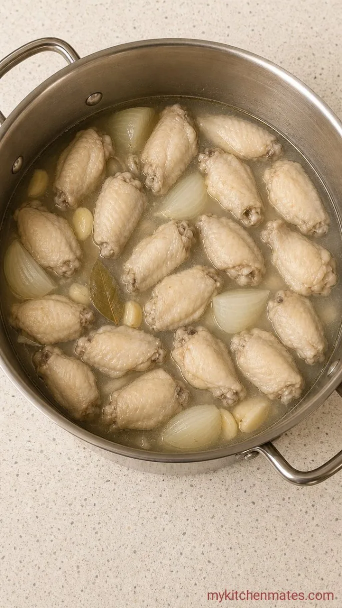 Step 2: Simmer the Wings