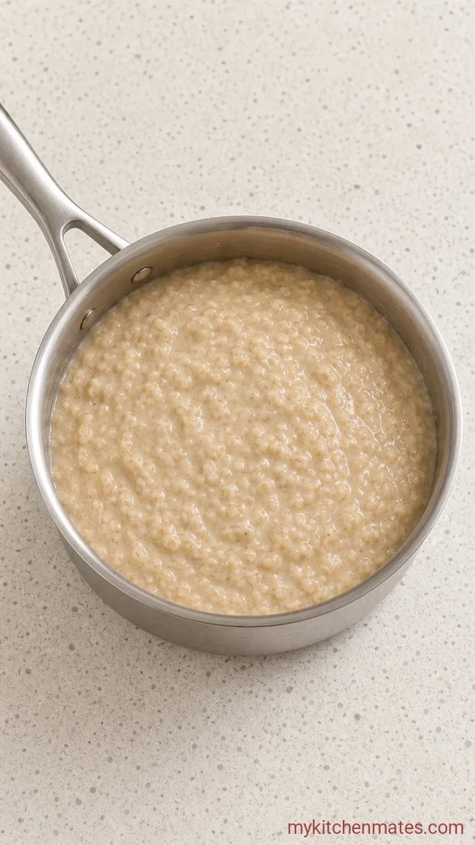 Maple Brown Sugar Oatmeal (Better Than the Packet) Step 2: Simmer Until Creamy