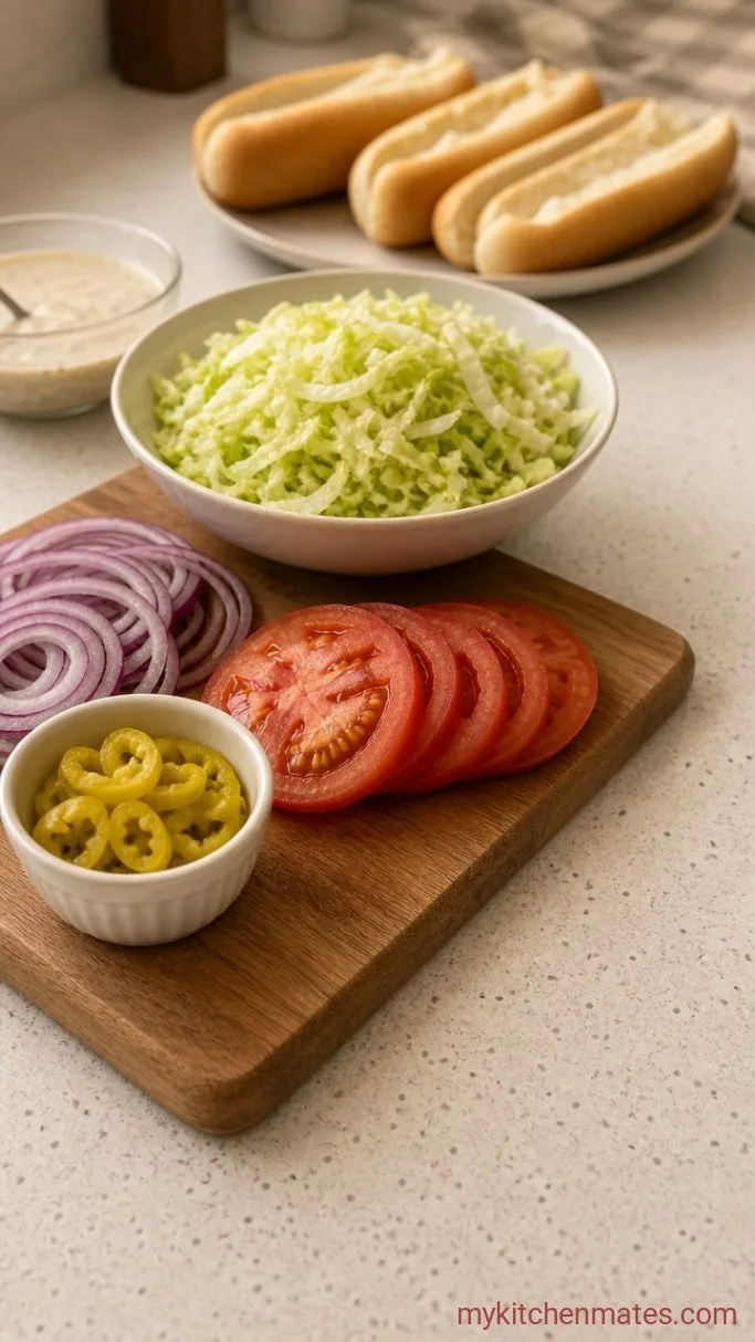 Step 2: Slice and Shred the Vegetables