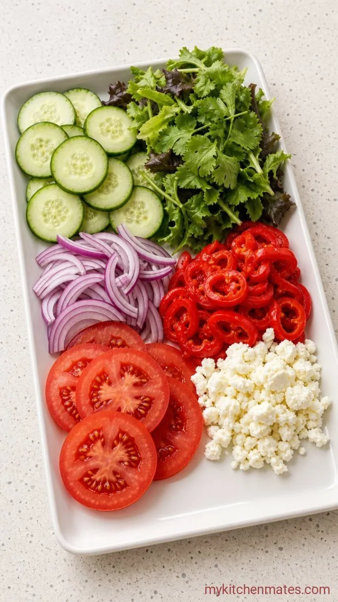 Panera Mediterranean Veggie Sandwich (Copycat Recipe) Step 2: Slice the Vegetables
