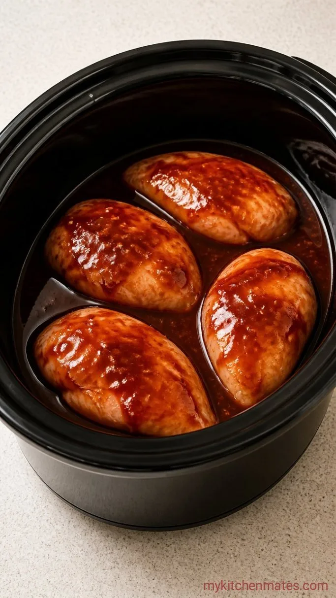 Step 2: Slow-Cook the Chicken