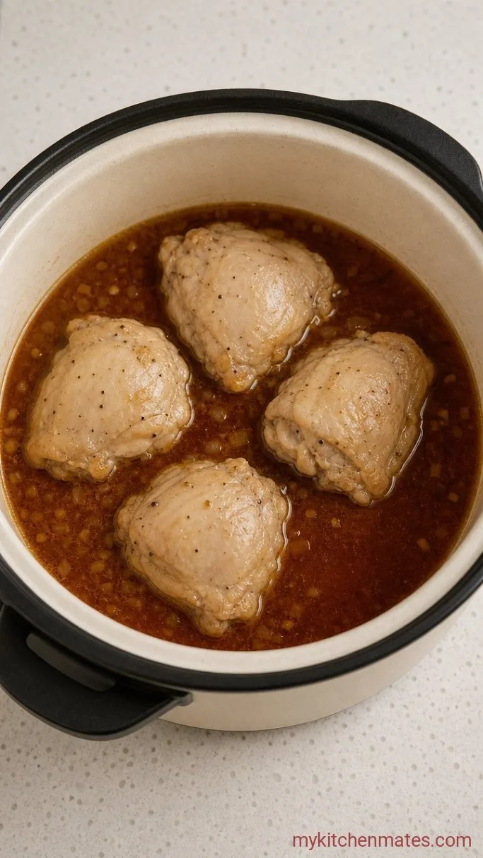 Step 2: Slow Cook the Chicken