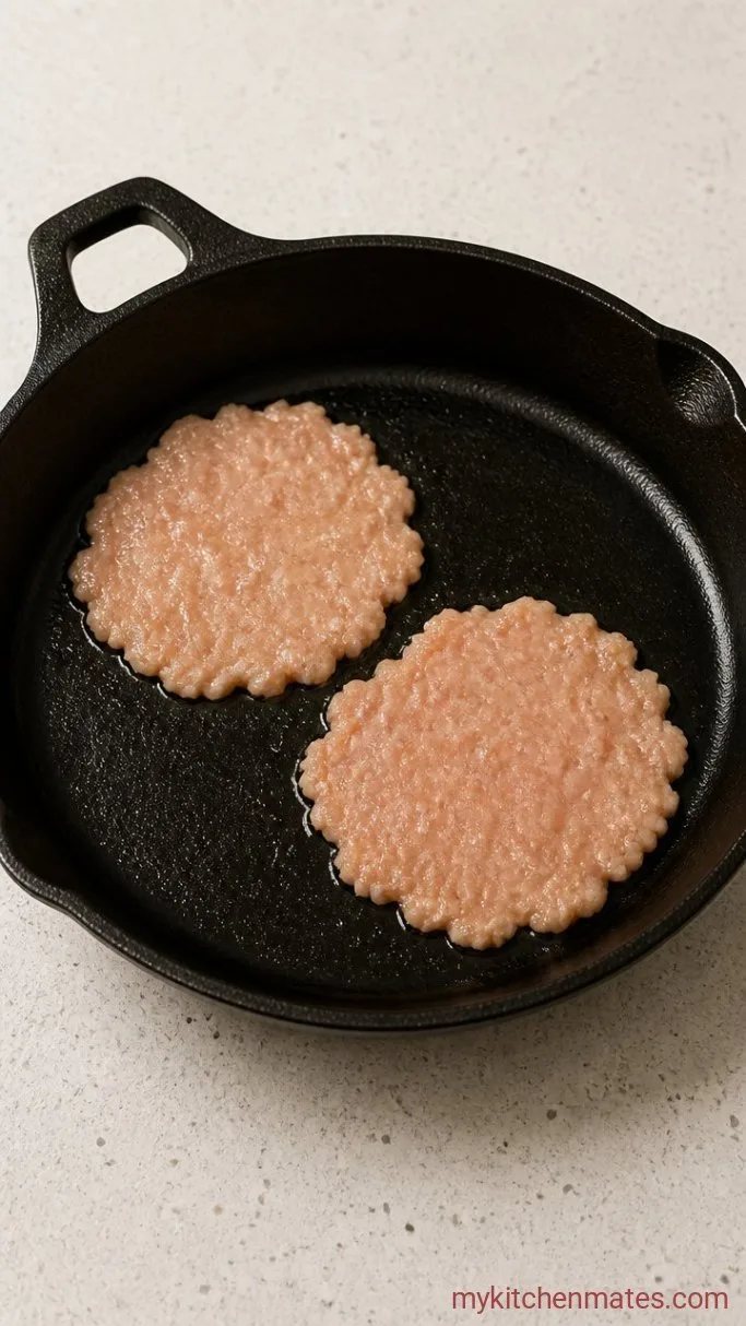 Step 2: Smash the Patties