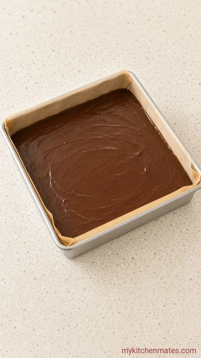 Step 2: Spread the Chocolate Layer