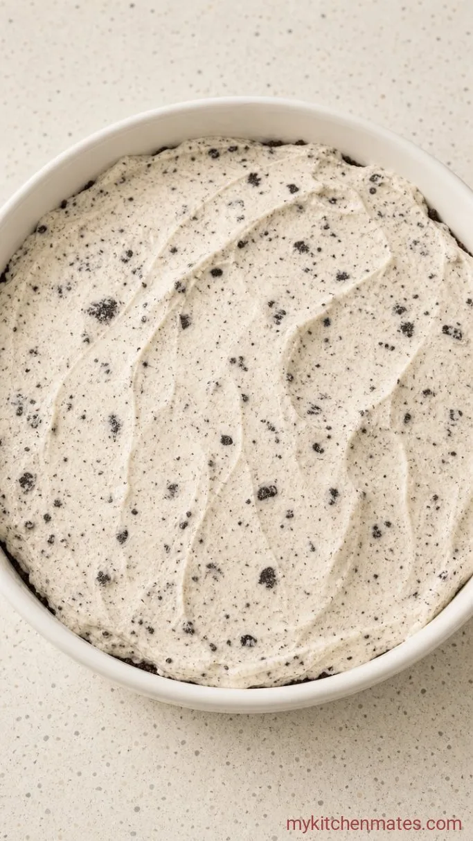 Step 2: Spread the Ice Cream Layer