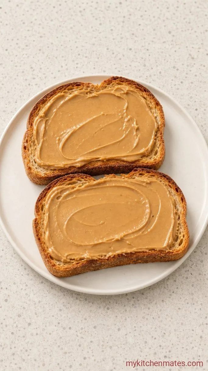 Step 2: Spread the Peanut Butter