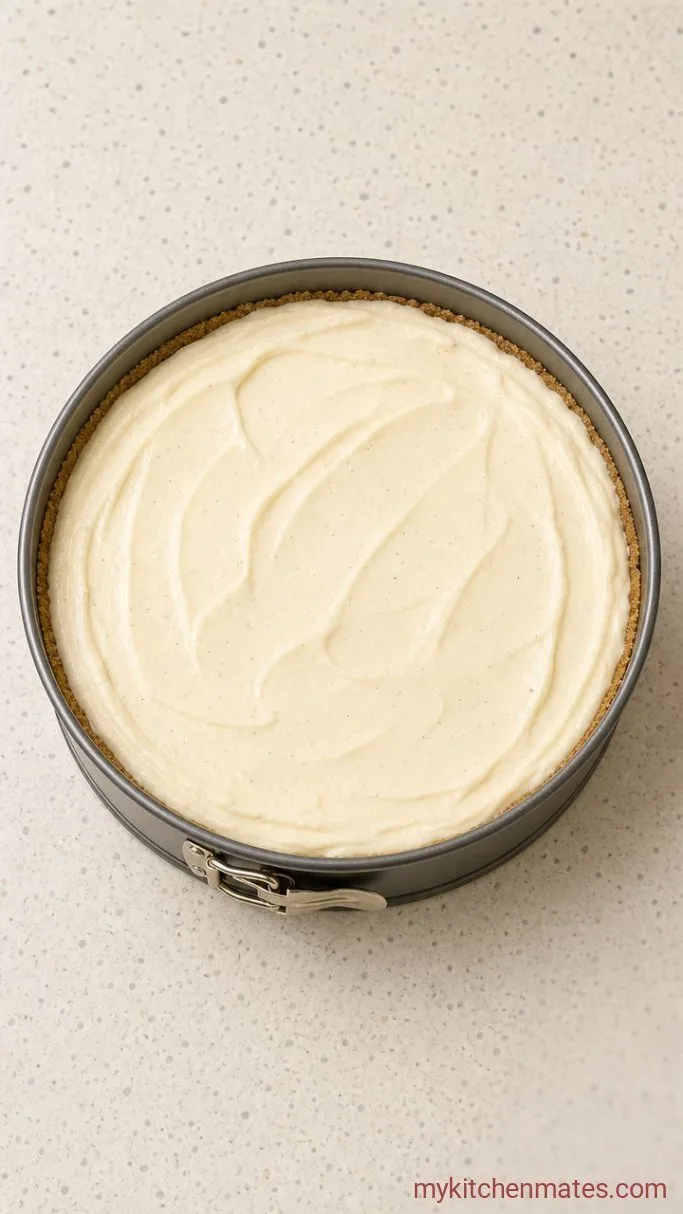 Step 2: Spread the Vanilla Ice Cream Layer