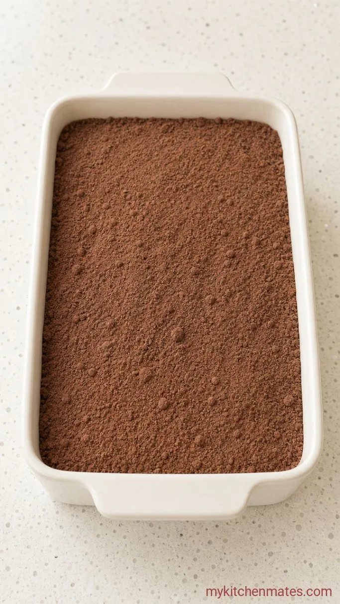 Step 2: Sprinkle the Cake Mix