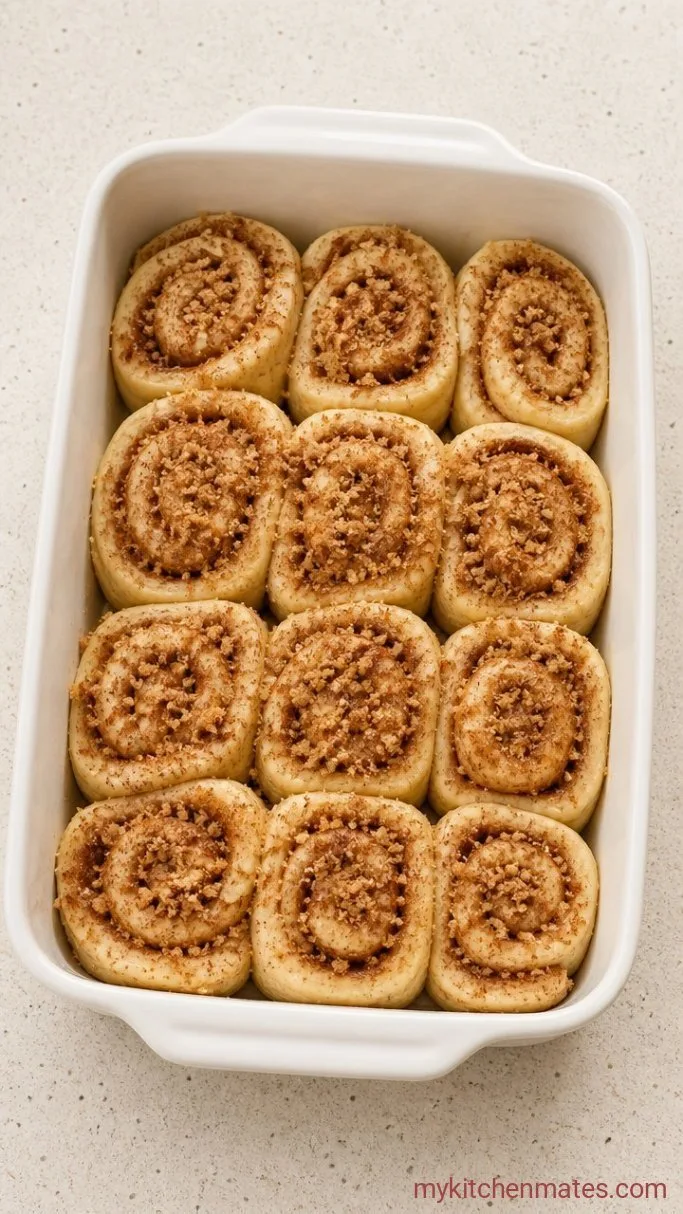 5-Ingredient Cinnamon Roll Dump Cake Step 2: Sprinkle the Cinnamon Sugar