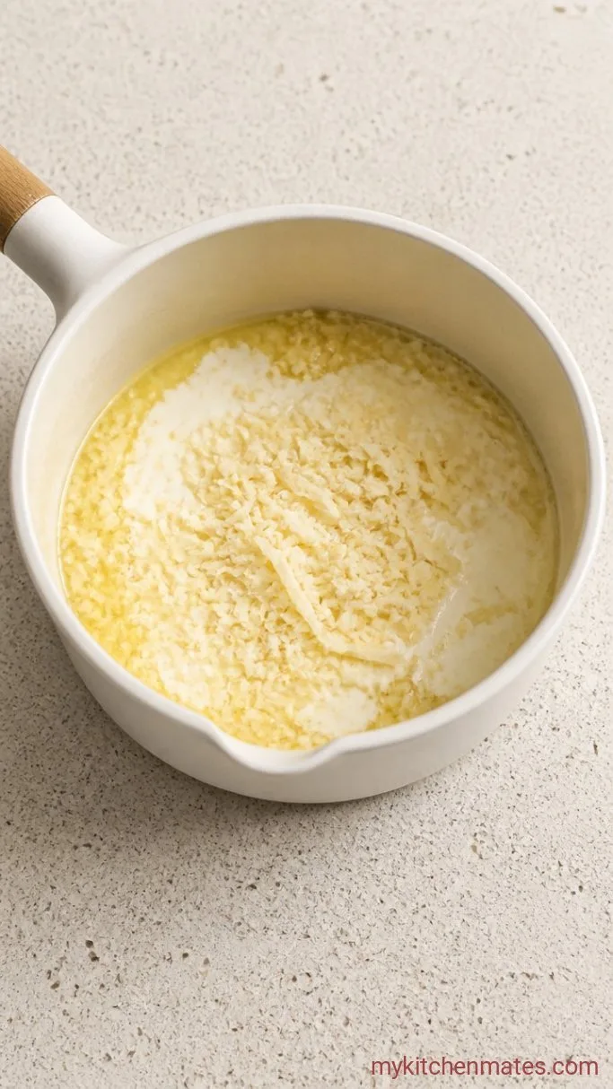 Step 2: Start the Alfredo Sauce