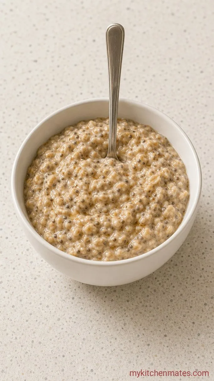 Creamy Steel Cut Overnight Oats (No Cooking Needed) Step 2: Stir and Serve