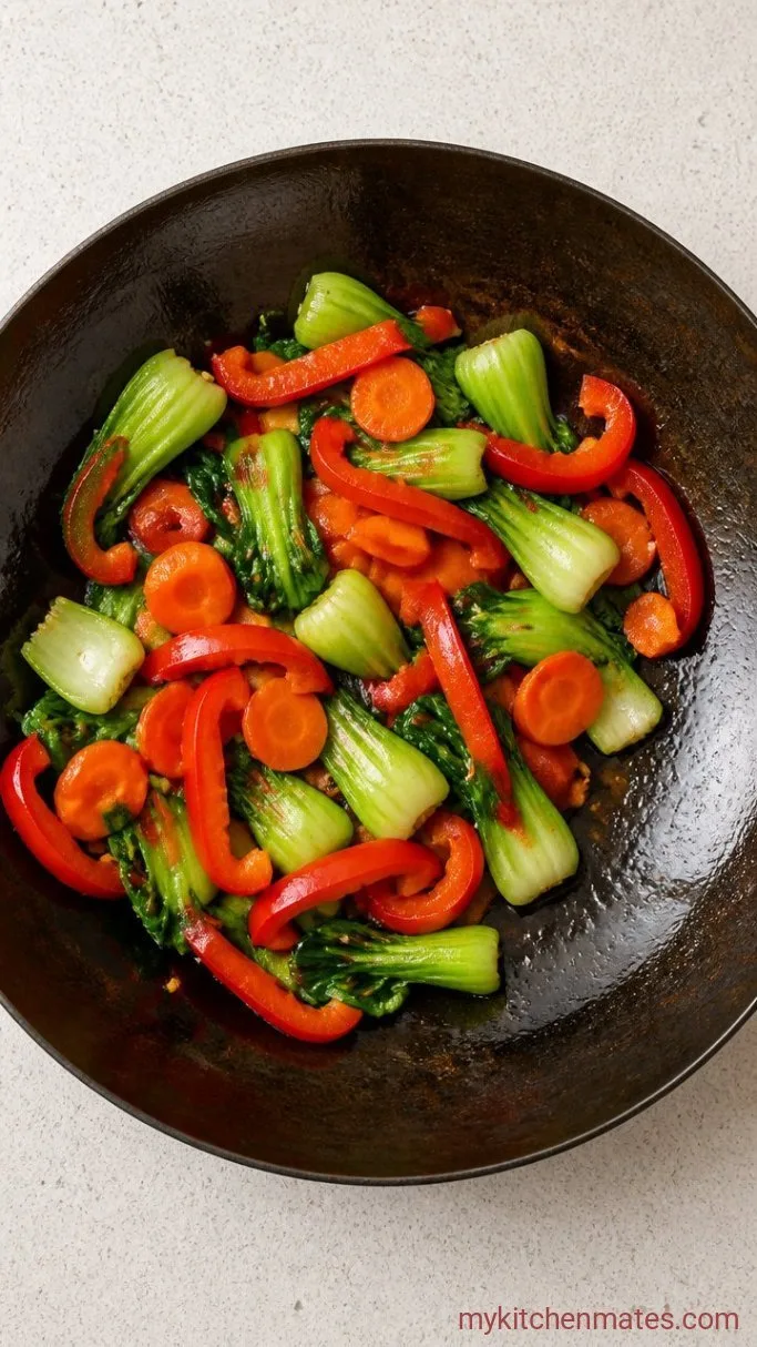 Step 2: Stir-Fry the Vegetables