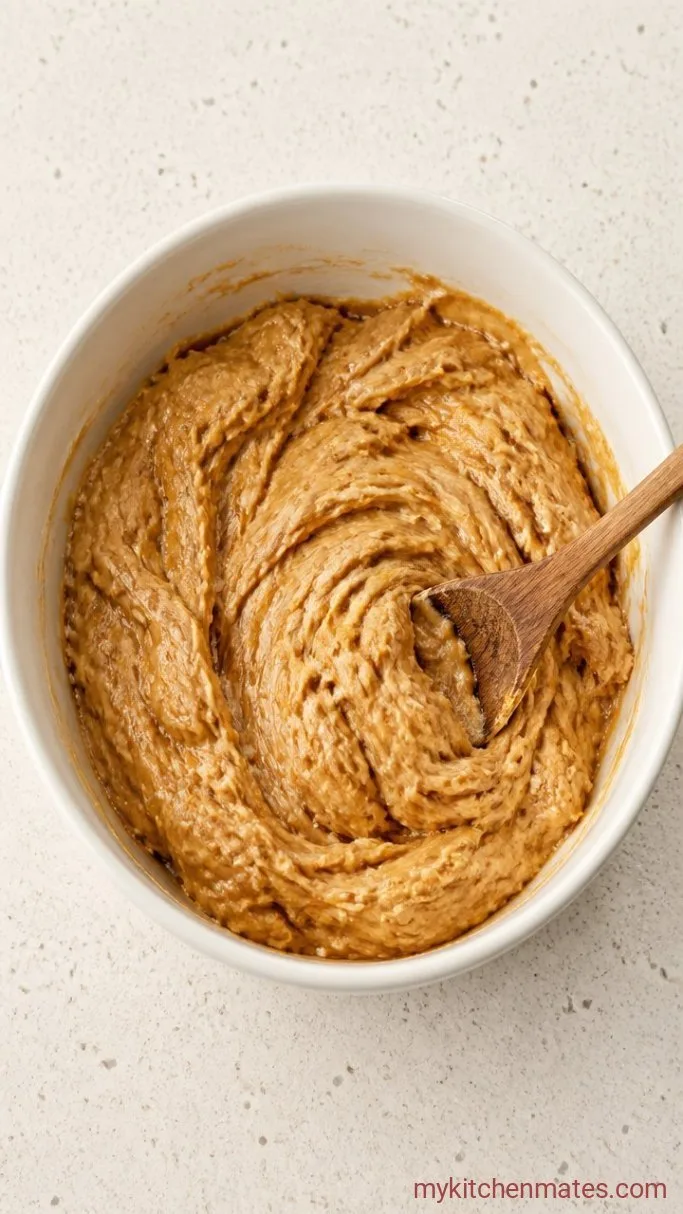 Step 2: Stir in the Almond Butter and Honey