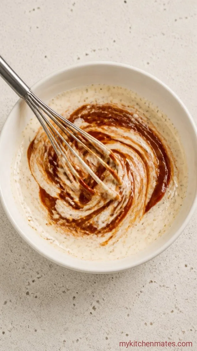 Step 2: Stir in the BBQ Sauce