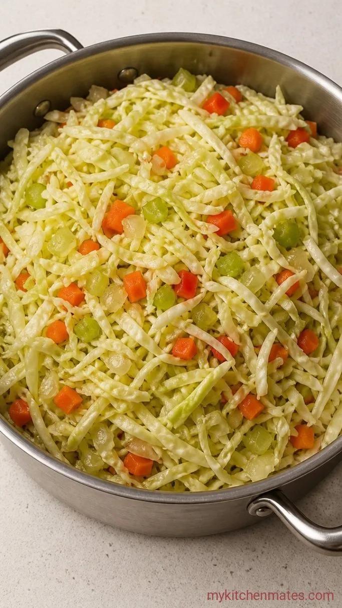 Zero Point Weight Watchers Cabbage Soup Step 2: Stir in the Cabbage