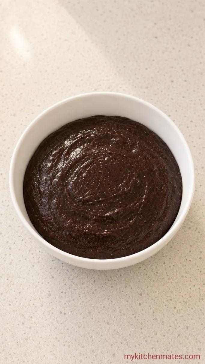 Step 2: Stir in the Cocoa, Nut Butter, and Maple Syrup