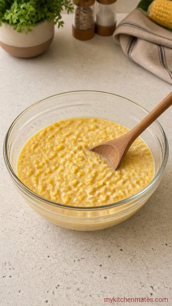 Step 2: Stir in the Corn