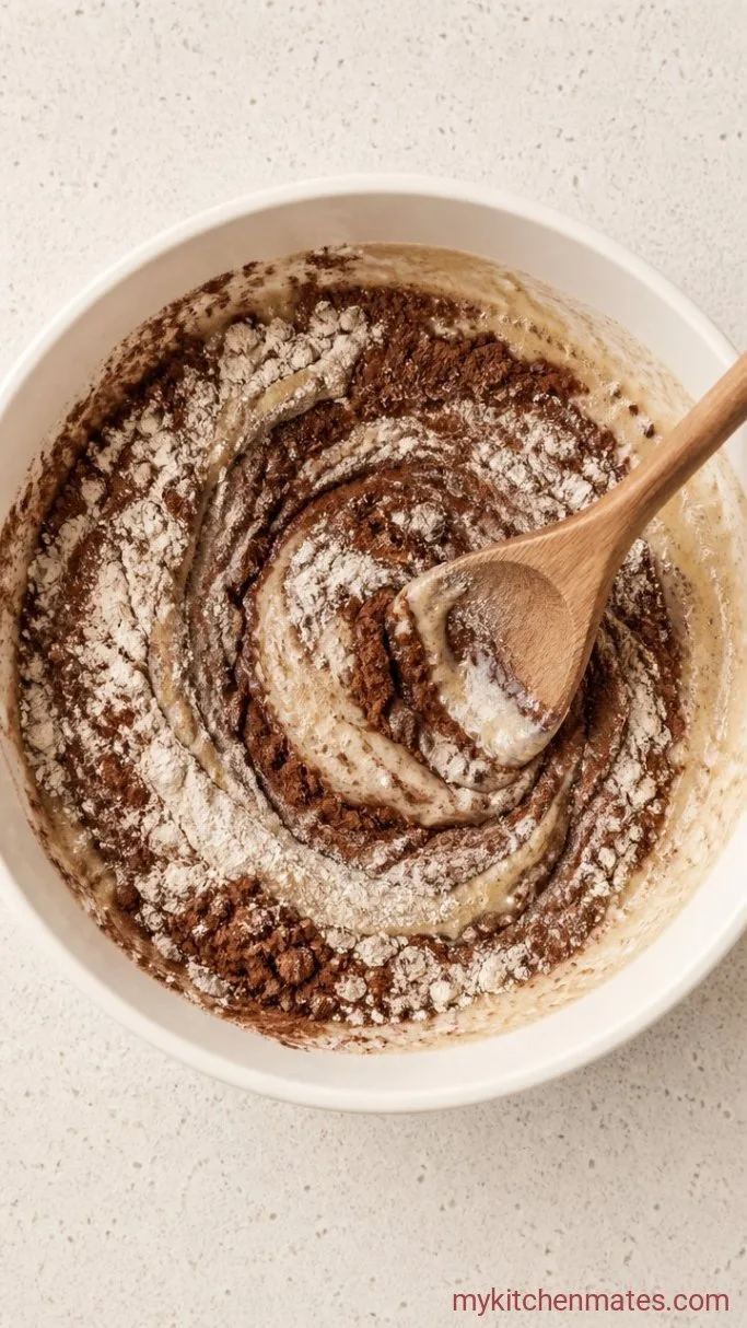 Salted Brownie Cookies: Rich, Fudgy, and Crackly Step 2: Stir in the Dry Ingredients