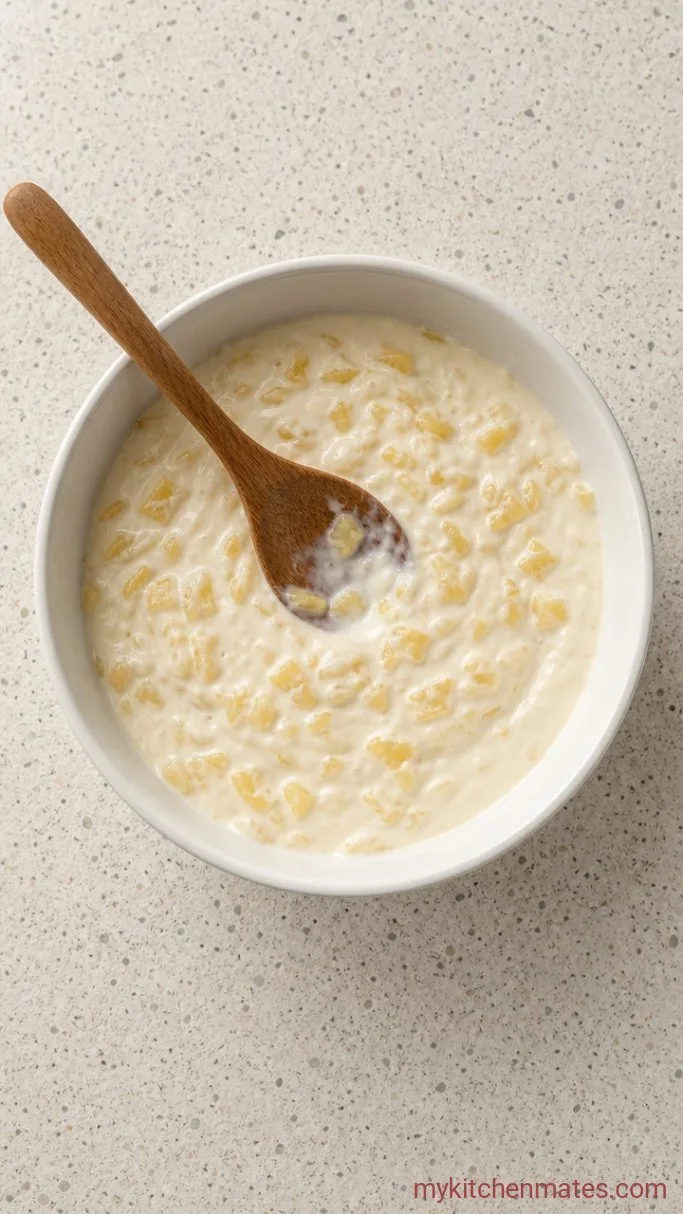 Step 2: Stir in the Pineapple