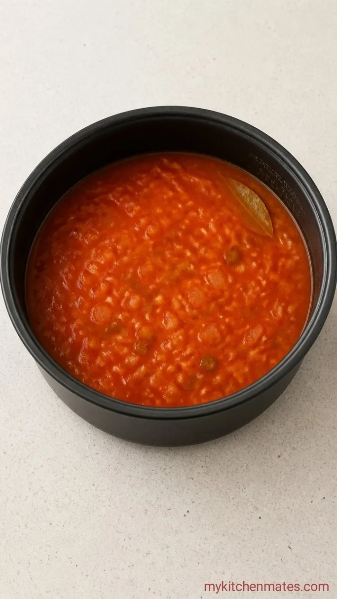 Step 2: Stir in the Seasonings and Liquid