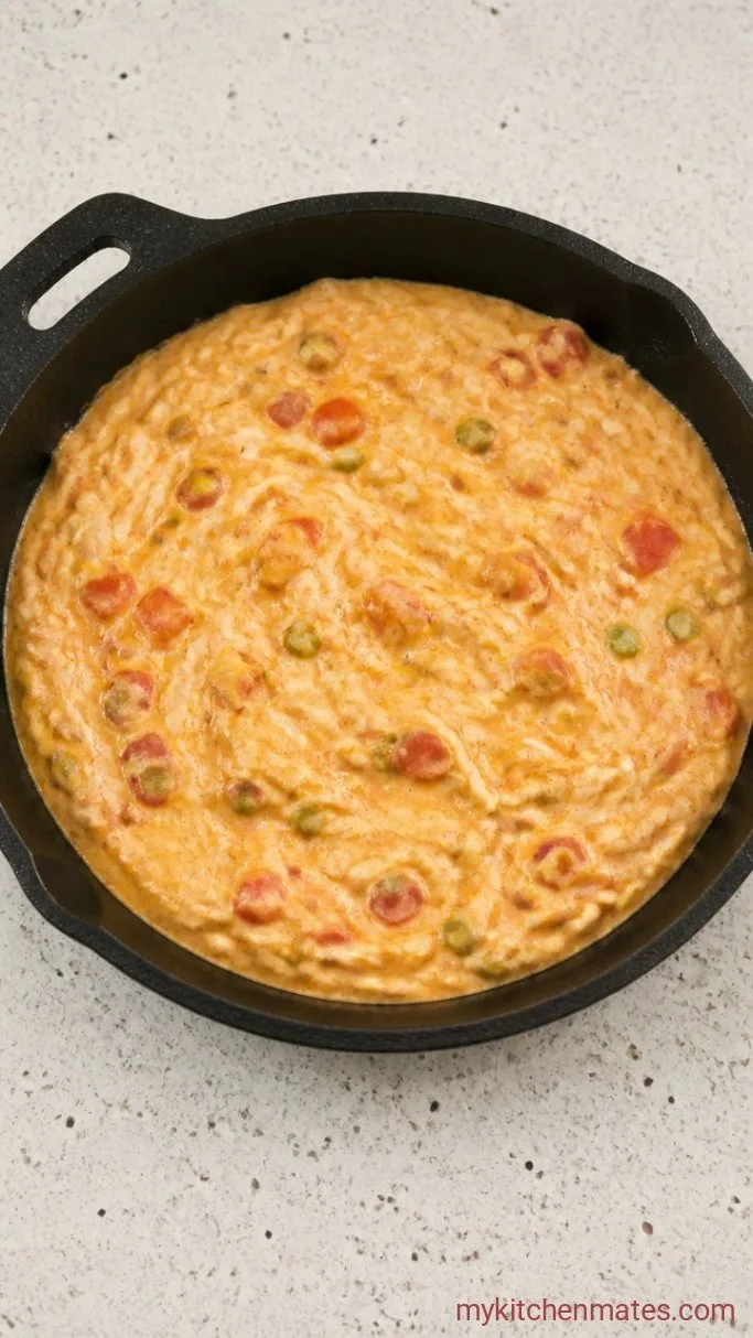 5-Ingredient Mexican Cheese Dip Step 2: Stir in the Shredded Cheese