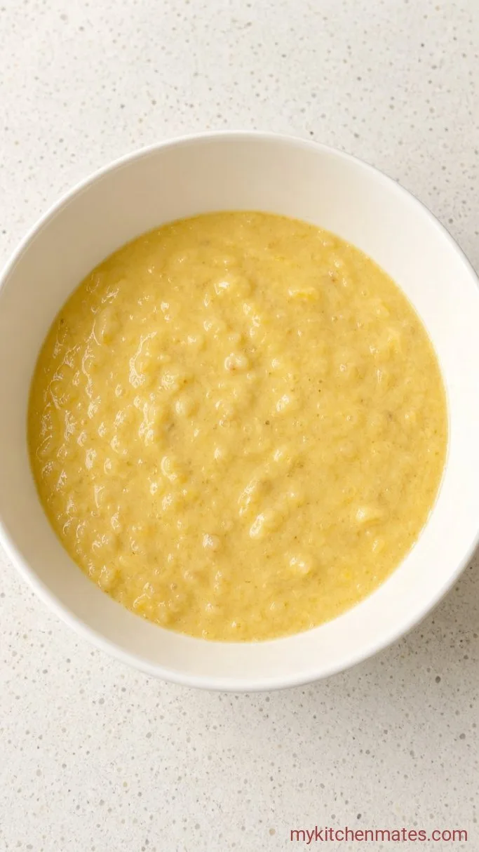 4-Ingredient Bisquick Banana Bread Step 2: Stir in the Sugar and Eggs