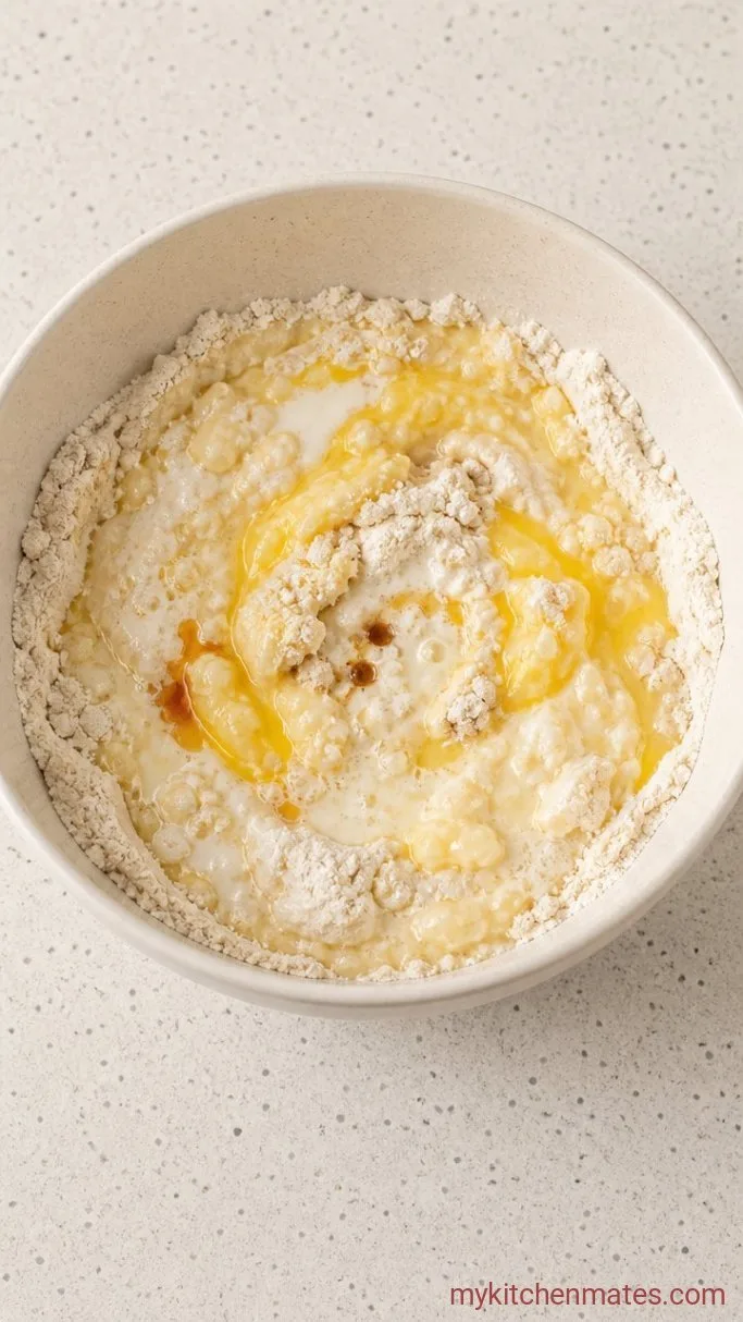 Step 2: Stir in the Wet Ingredients