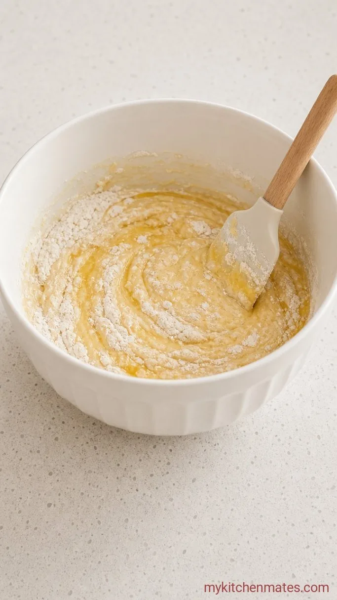 Step 2: Stir in the Wet Ingredients