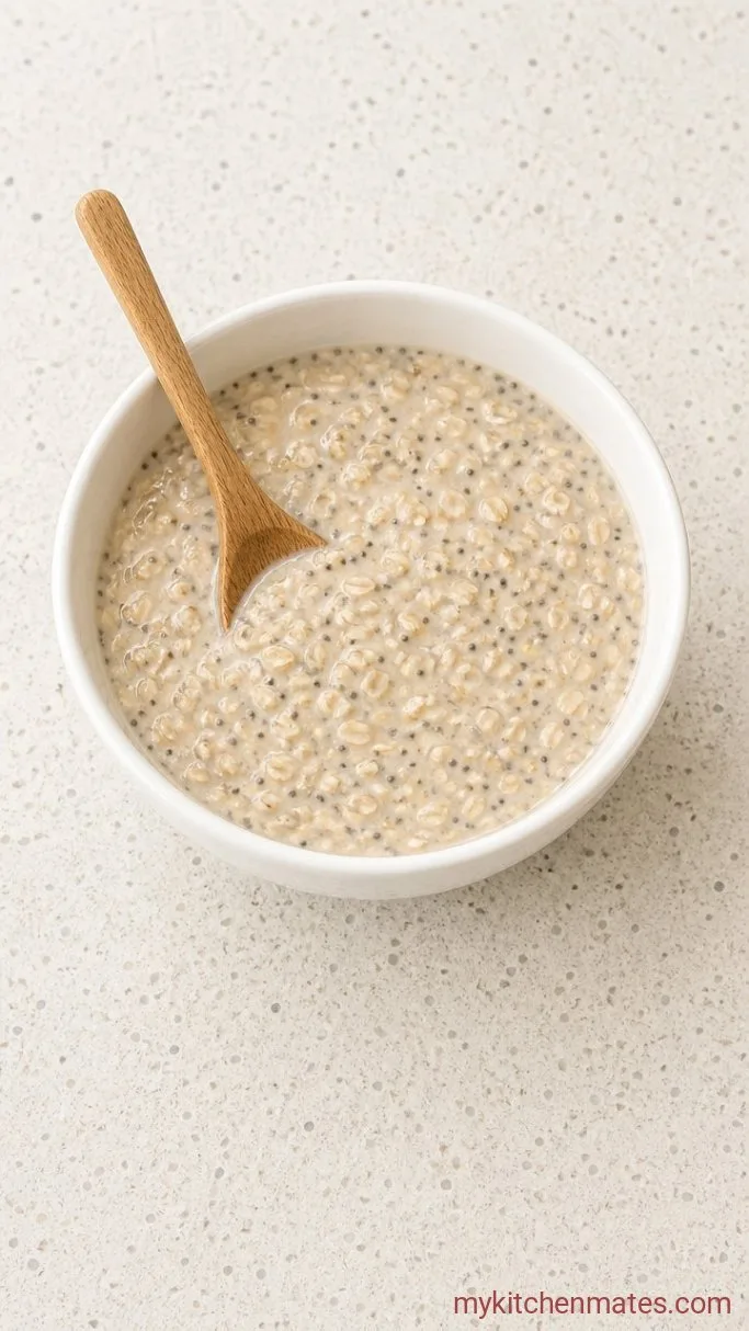 Vanilla Overnight Oats (Just 5 Minutes Prep) Step 2: Stir in the Wet Ingredients