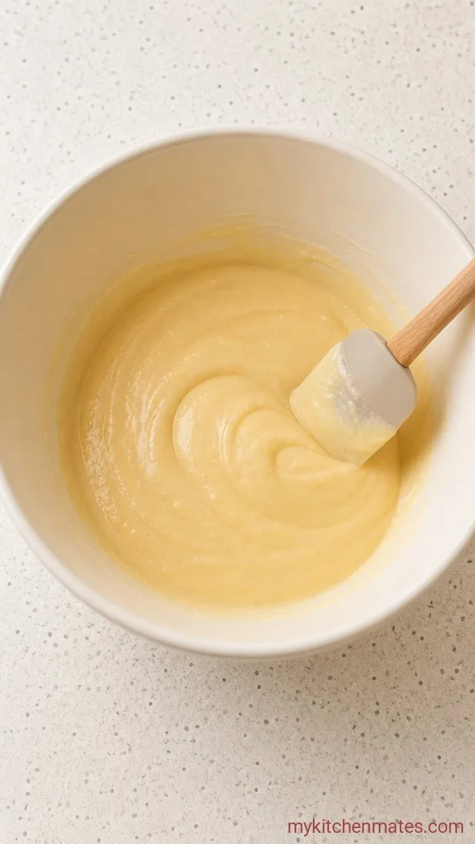 One-Bowl Gluten Free Chocolate Chip Muffins Step 2: Stir in the Wet Ingredients