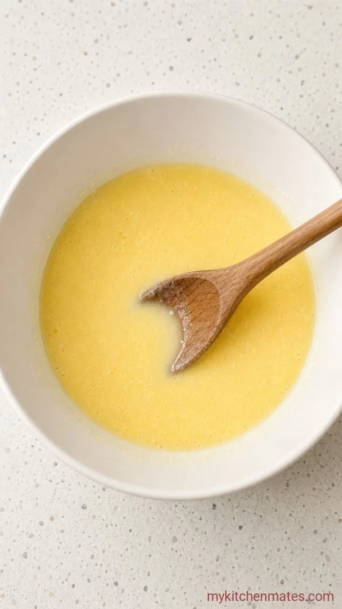 Step 2: Stir the Buttermilk Mixture