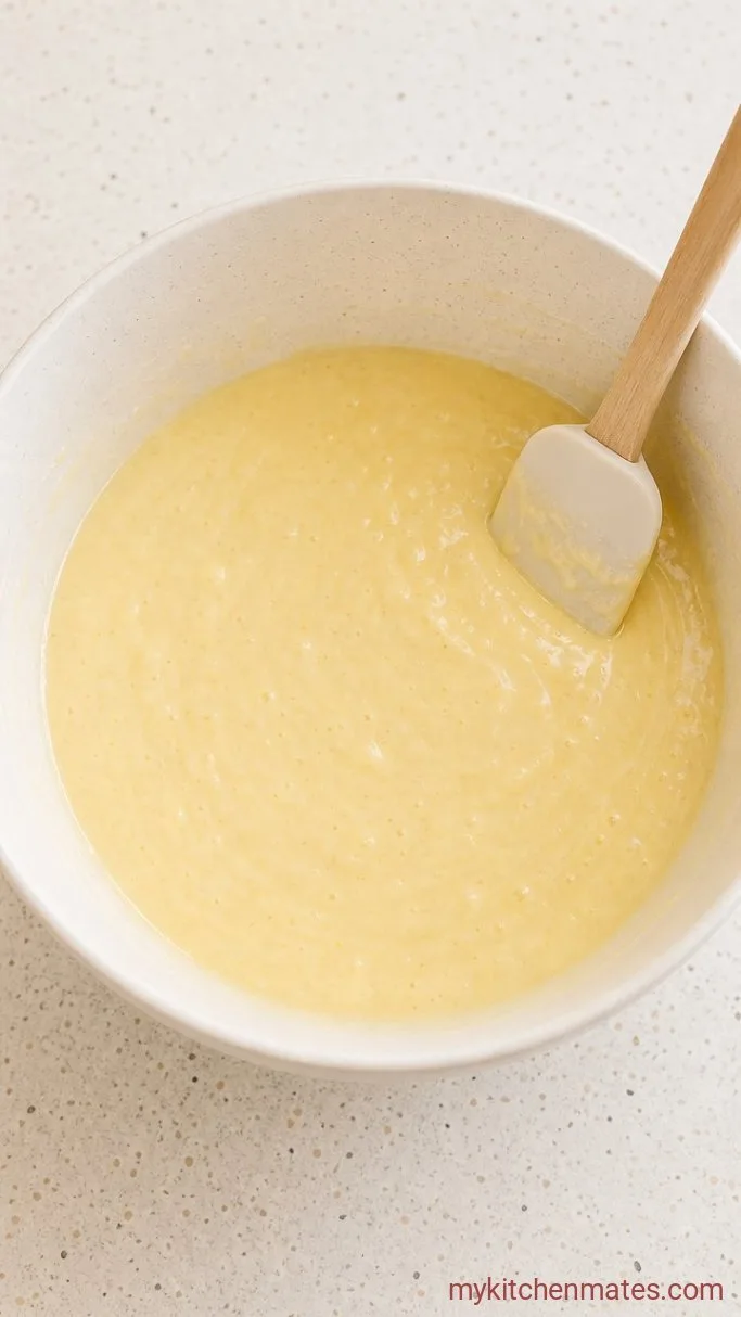 Moist Sour Cream Chocolate Cake That Stays Tender for Days Step 2: Stir the Wet Ingredients