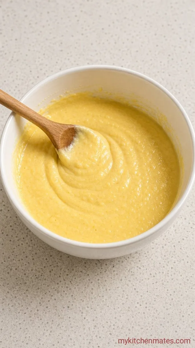 Step 2: Stir Together the Cornbread Topping