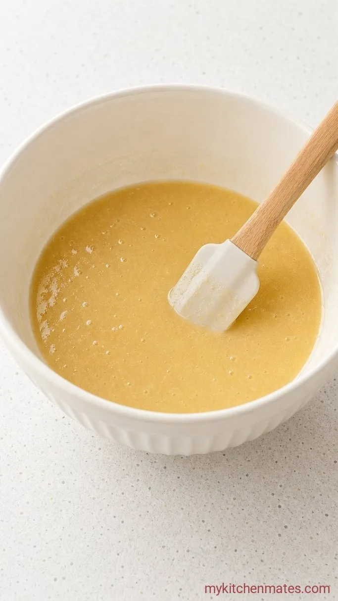 Step 2: Stir together the wet ingredients