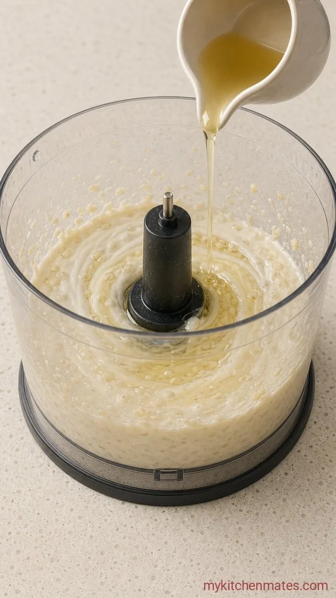 Step 2: Stream in the Oil