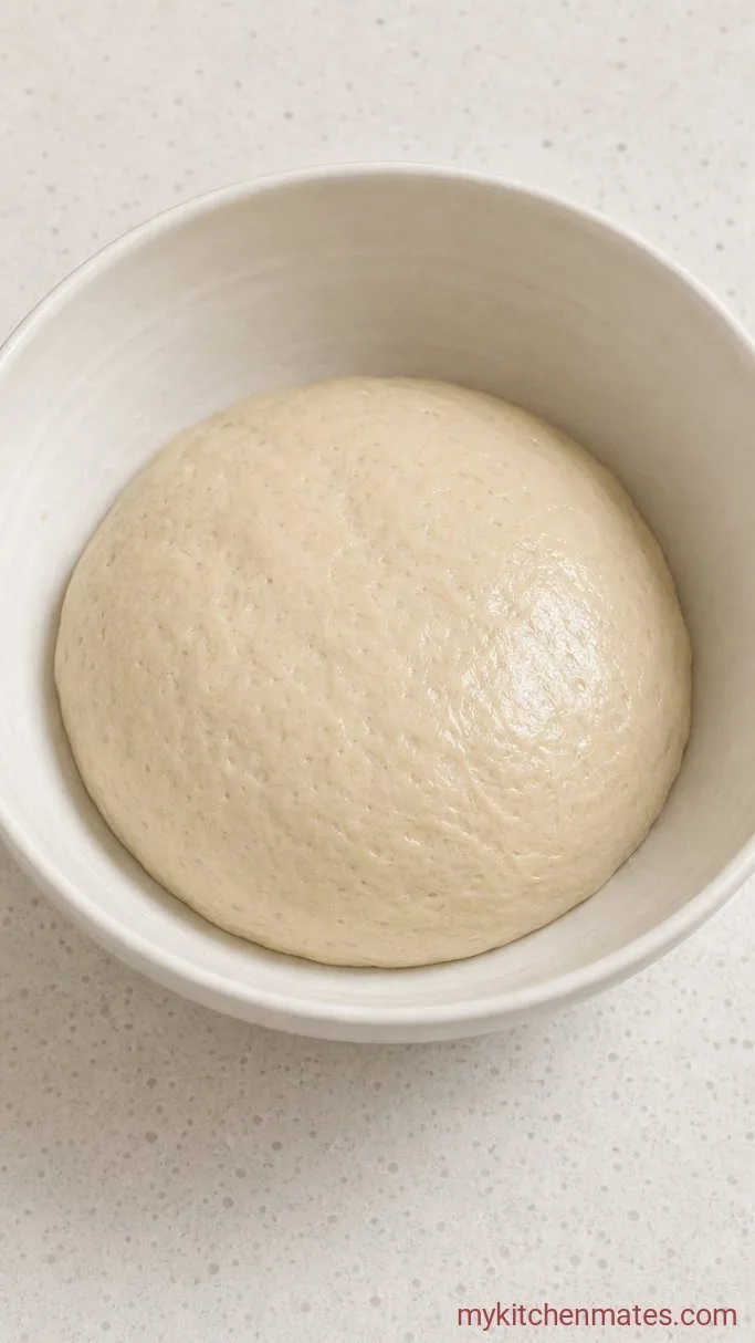 Soft Sourdough Sandwich Bread Step 2: Stretch and Fold to Build Strength